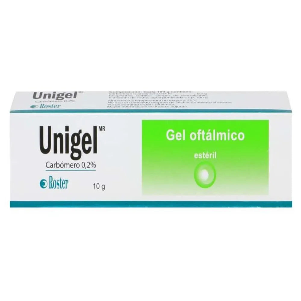 Unigel 0.2% Gel Oftálmico Estéril - Tubo 10 G