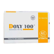 Doxy 100 mg Tabletas Recubiertas Caja 100 und