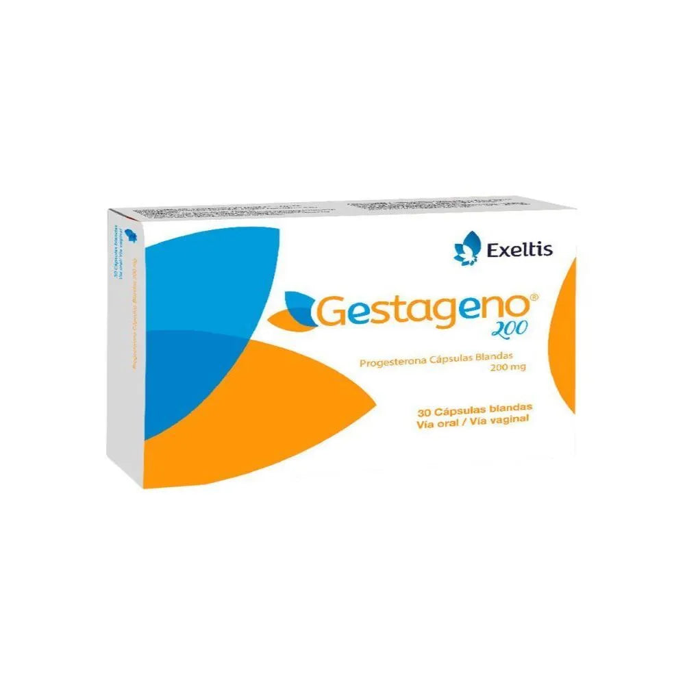 GESTAGENO 200MG X 30 CAP