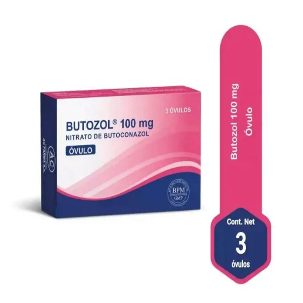 Butozol 100 mg x 3 óvulos