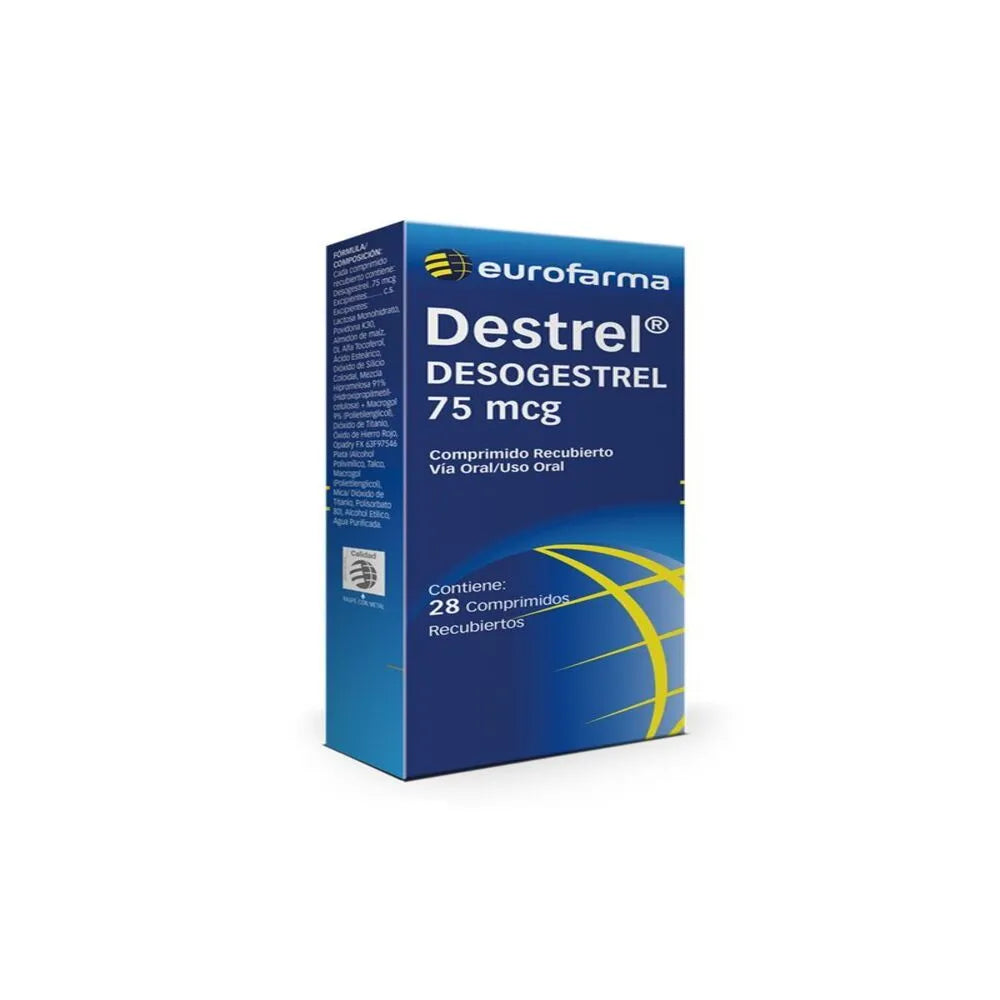 DESTREL 75MCG X 28 COM