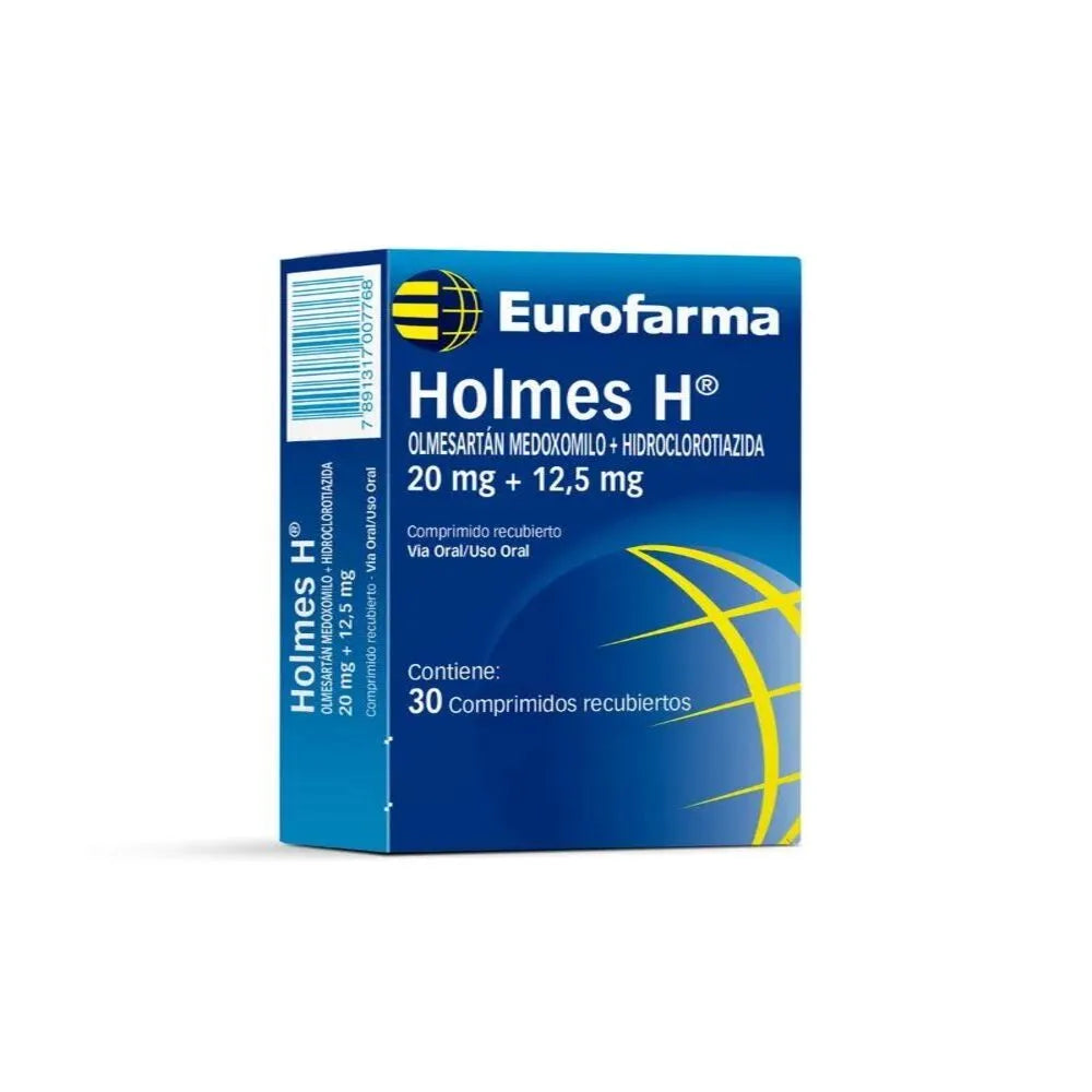 HOLMES H 20/12.5MG X 30 ***