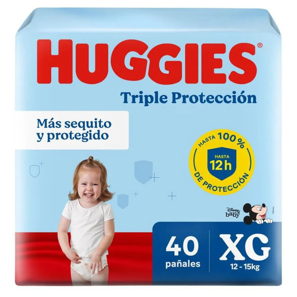MIMI HUGGIES TRIPLE PROT.XGX40