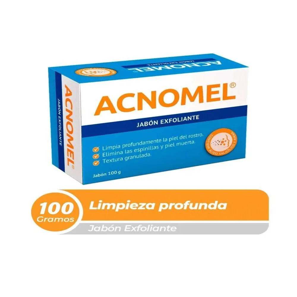 ACNOMEL JABON EXFOLIANTE 100GR