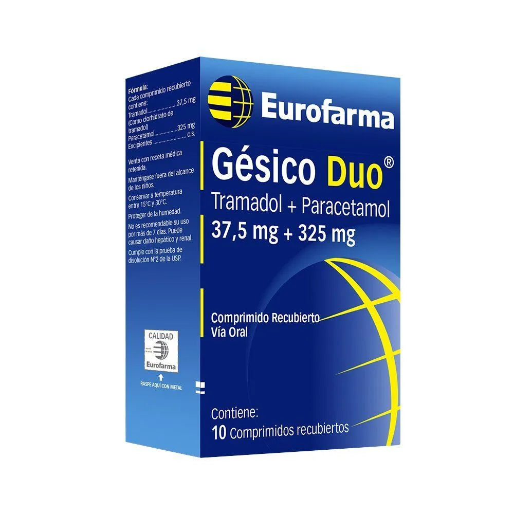 GESICO DUO X 10 COMPRIMIDOS