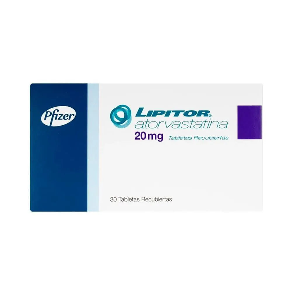 Lipitor 20 mg Tabletas Recubiertas
