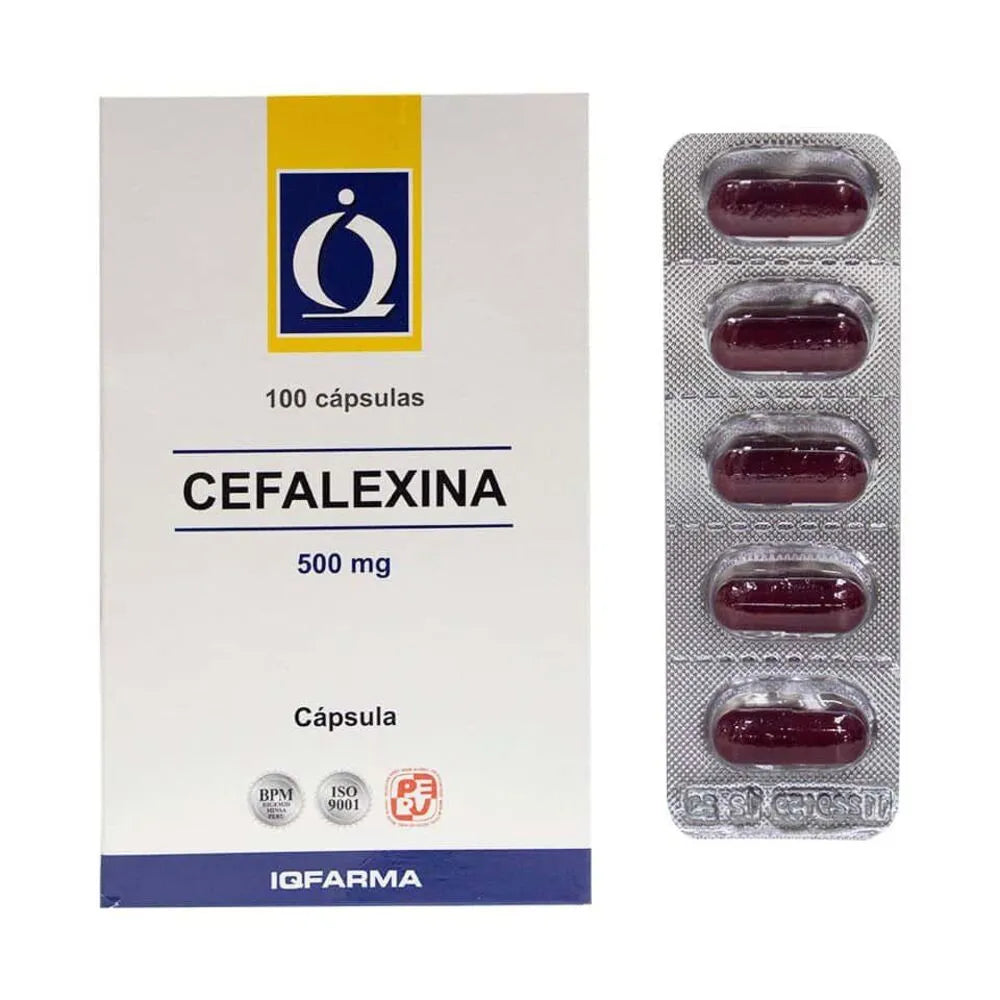 Cefalexina 500mg Cápsulas