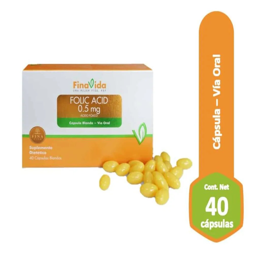 FinaVida - Acido Folico 800mcg x 60tab