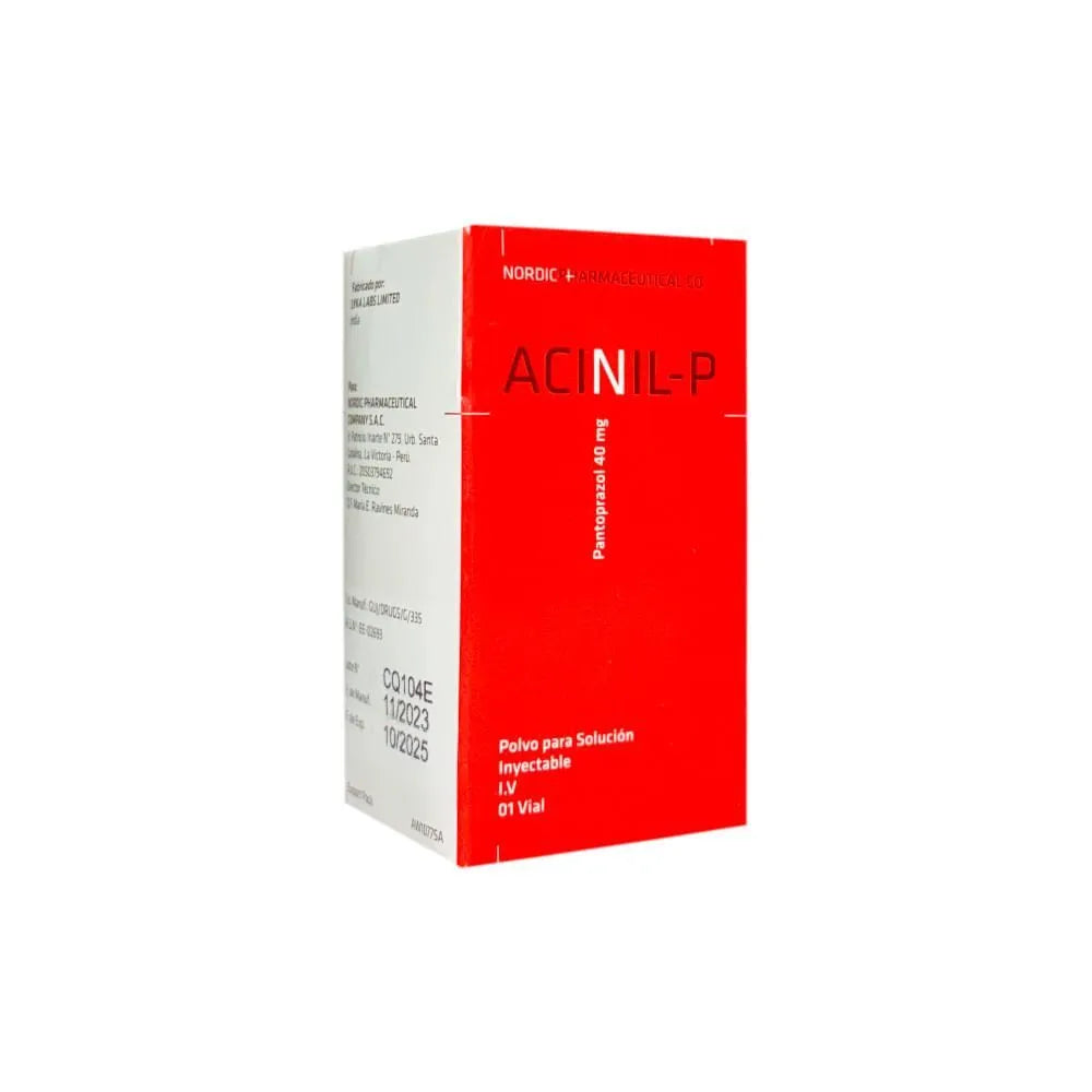 Acinil P 40 mg Polvo Para Solución Inyectable