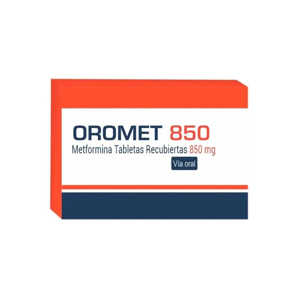 Oromet 850mg Tabletas Recubiertas