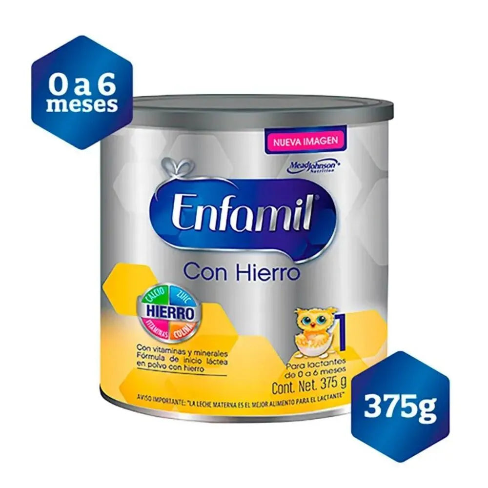 Fórmula Infantil Enfamil 1 con Hierro – Lata 375 G