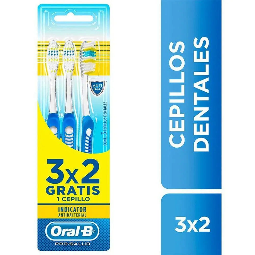 Oral B Cepillo Dental Indicator x3 unidades