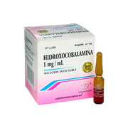 Hidroxocobalamina 1 mg/ml LS Solución Inyectable