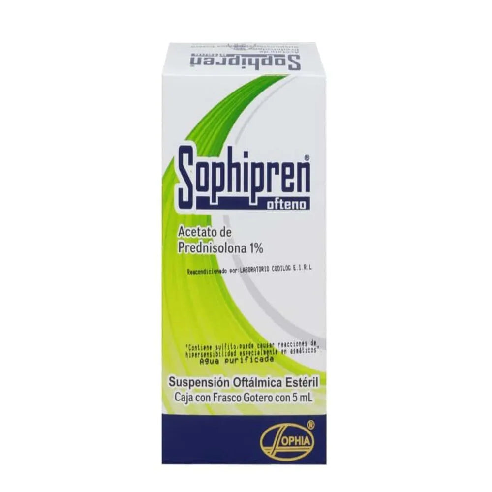 Sophipren Ofteno Suspensión Oftálmica - Frasco 5 ML
