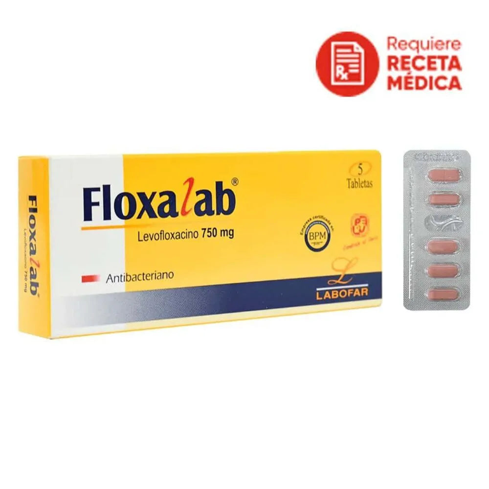 FLOXALAB 750 MG X 5 TAB