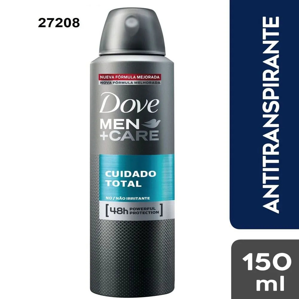 Deo Spray Dove Men Care Cuidado Total x 150 ml