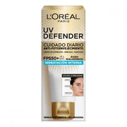 Protector Solar L'Oréal París UV Defender Hidratación sin color FPS 50
