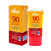 Bloqueador Solar Facial Bahía Spf 90 Faces Color #1 – Tubo 60 gr