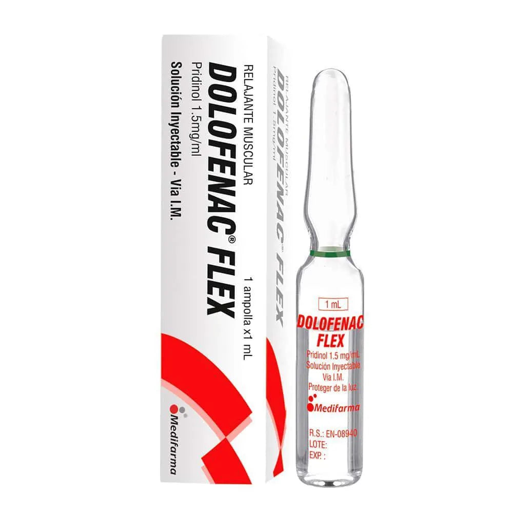 Dolofenac Flex 1.5mg/mL Solución inyectable