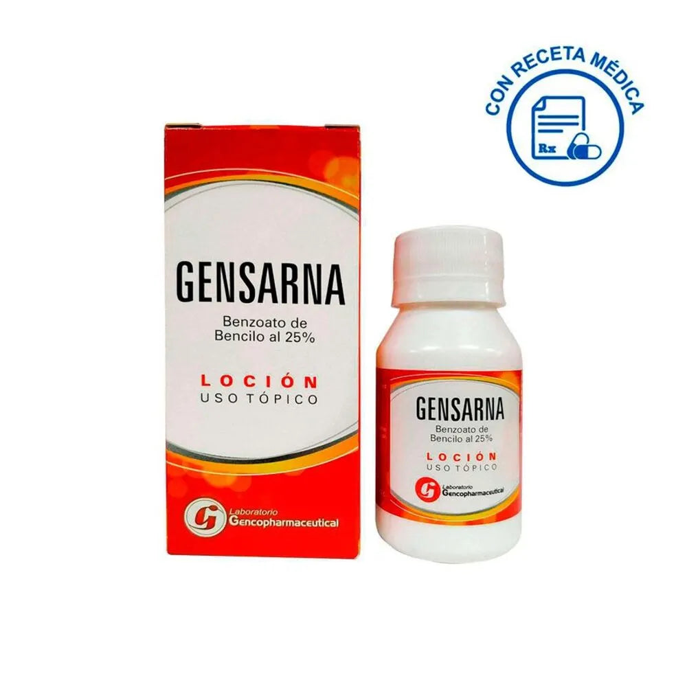 Gensarna 25% Locion – Frasco 60 Ml