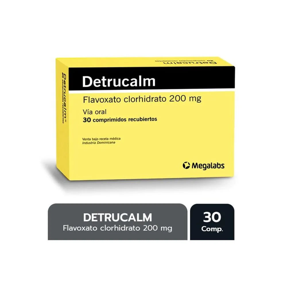 Detrucalm 200mg Comprimido Recubierto