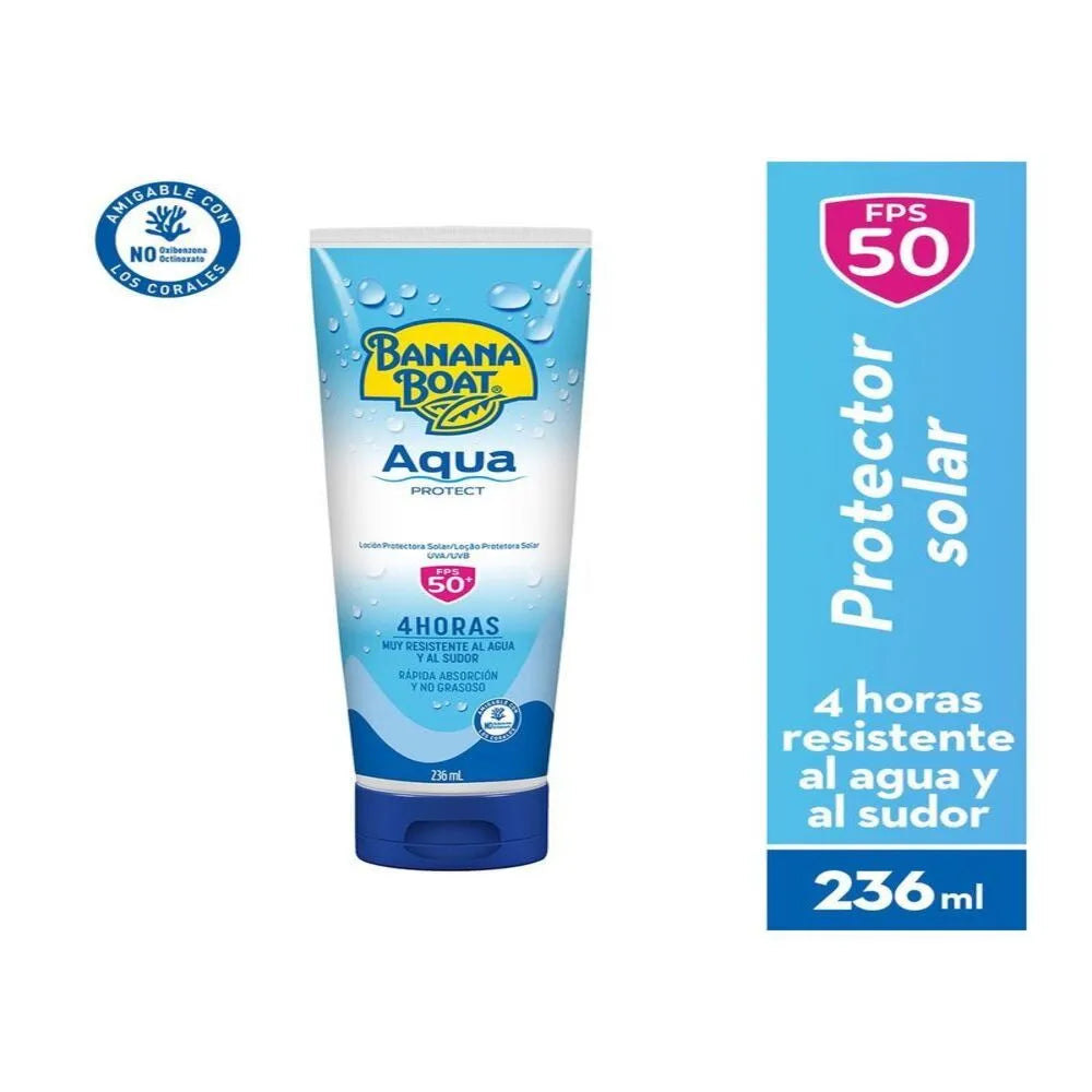 Banana Boat Aqua Protect Protector Solar FPS50+