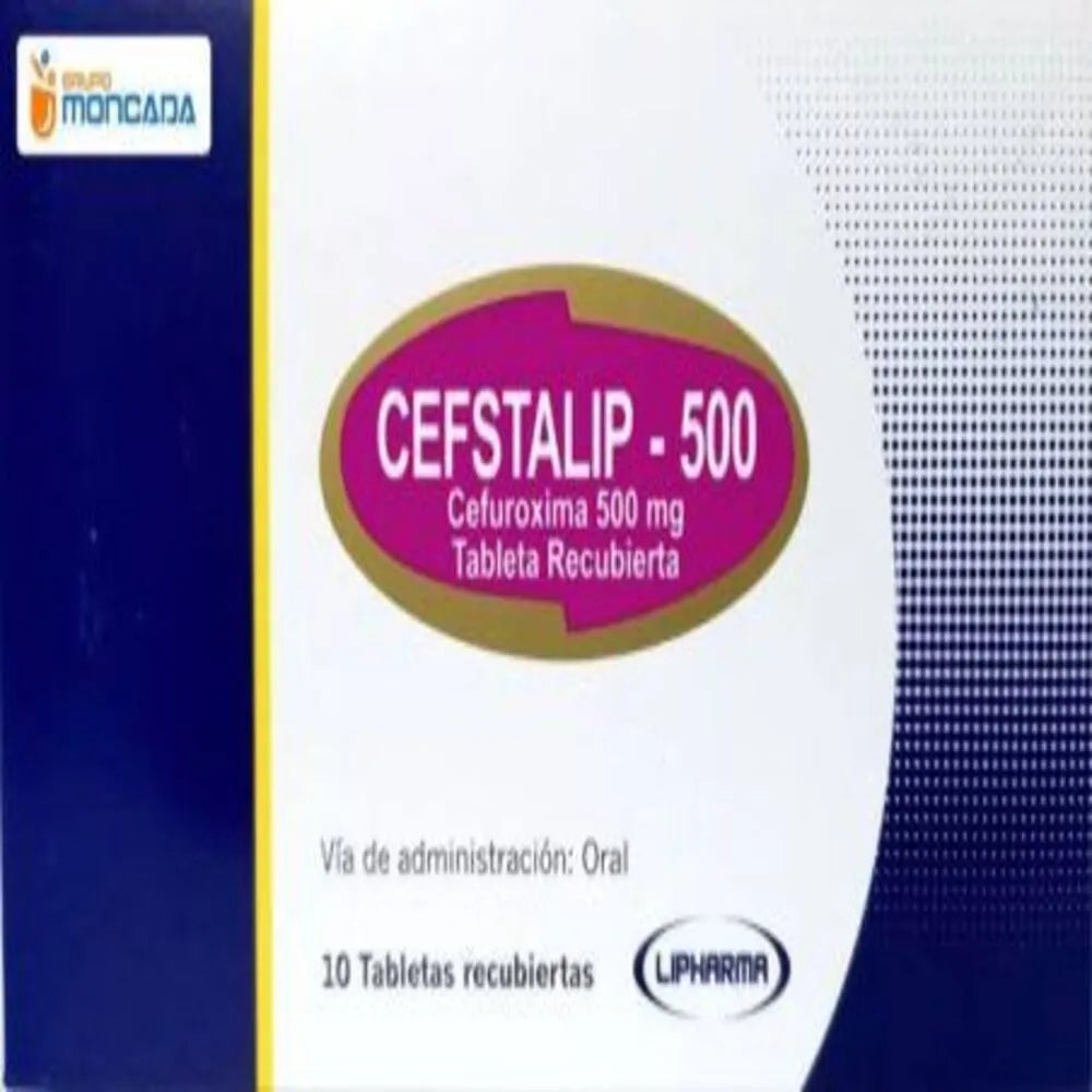 Cefstalip 500 mg Tab – Caja x 10 und