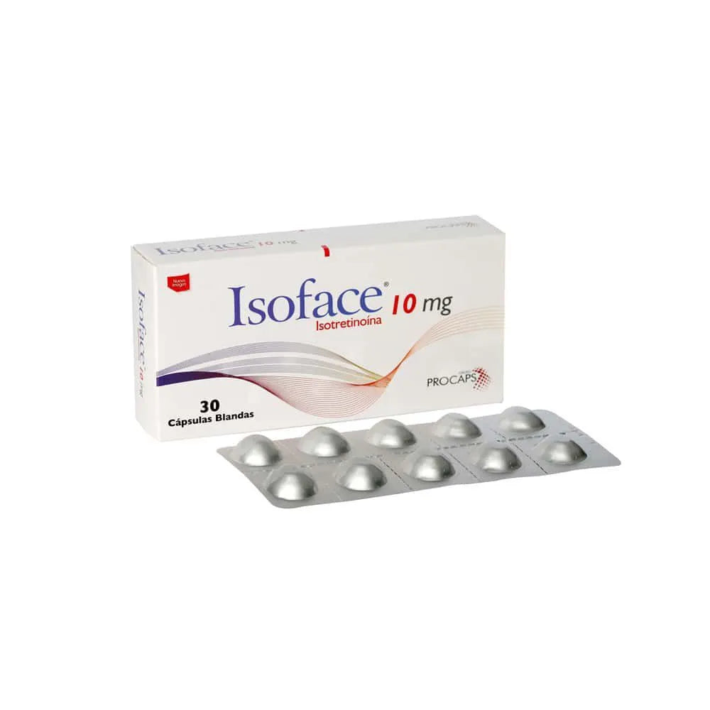 Isoface 10 Mg Cápsula Blanda