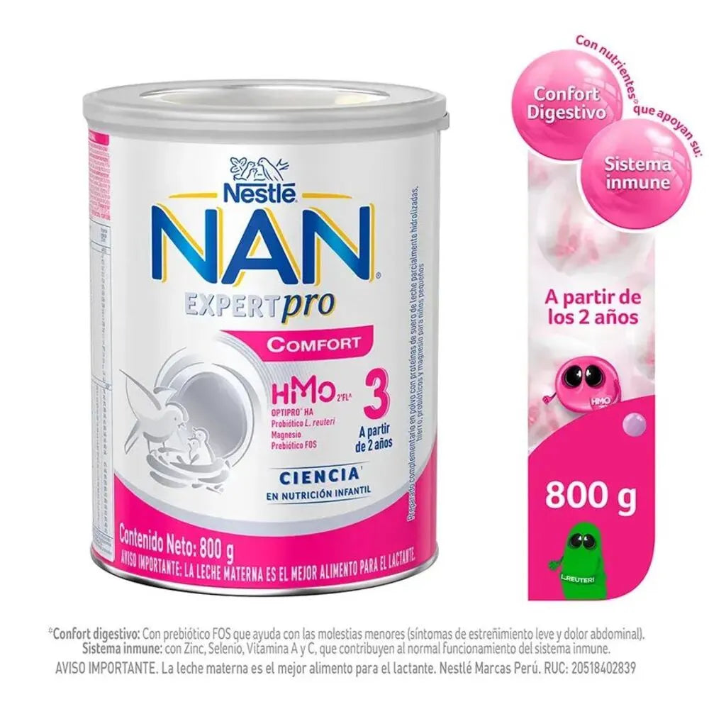 NAN ExpertPro Comfort 3 – Lata 800 G