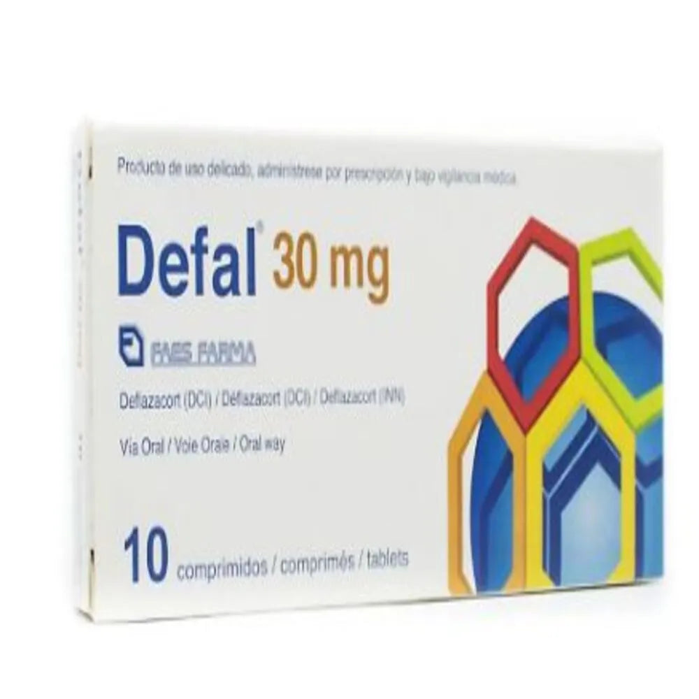 DEFAL 30 MG X 10 COMPRIMIDOS