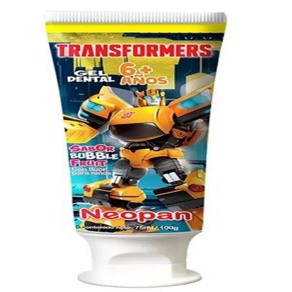 Neopan Gel Dental Transformers 6+ x 75 ml