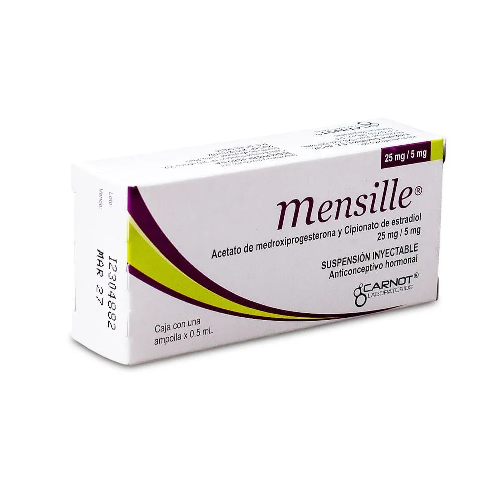 Mensille 25 mg/5 mg Suspensión Inyectable