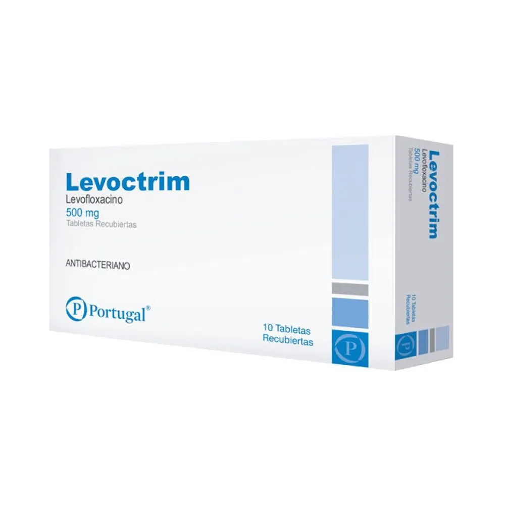 Levoctrim 500 mg x 10 tabletas recubiertas