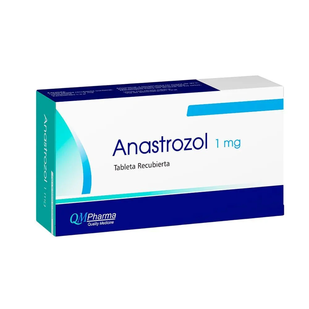 Anastrozol 1 mg QM Tabletas Recubiertas