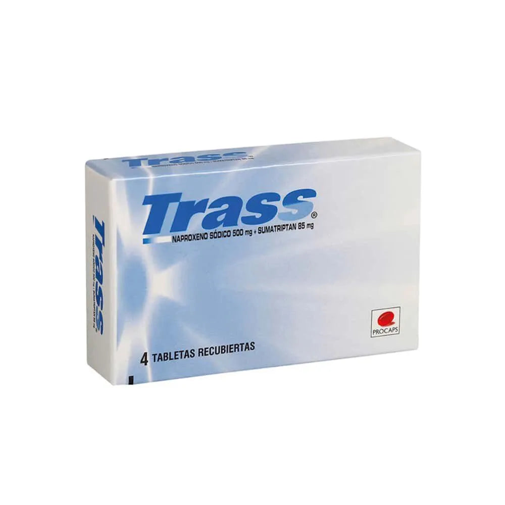 Trass 500 mg / 85 mg Tableta Recubierta
