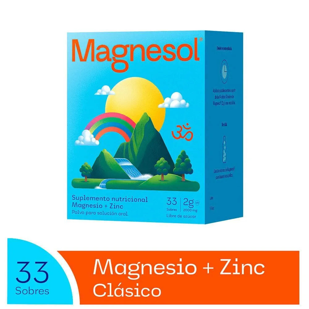 Magnesol Clásico Polvo para Solución Oral Sobres