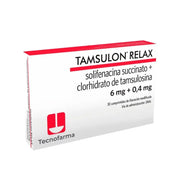 Tamsulon Relax 6 Mg + 0,4 Mg Comprimido de Liberación Modificada – Caja 30 UN
