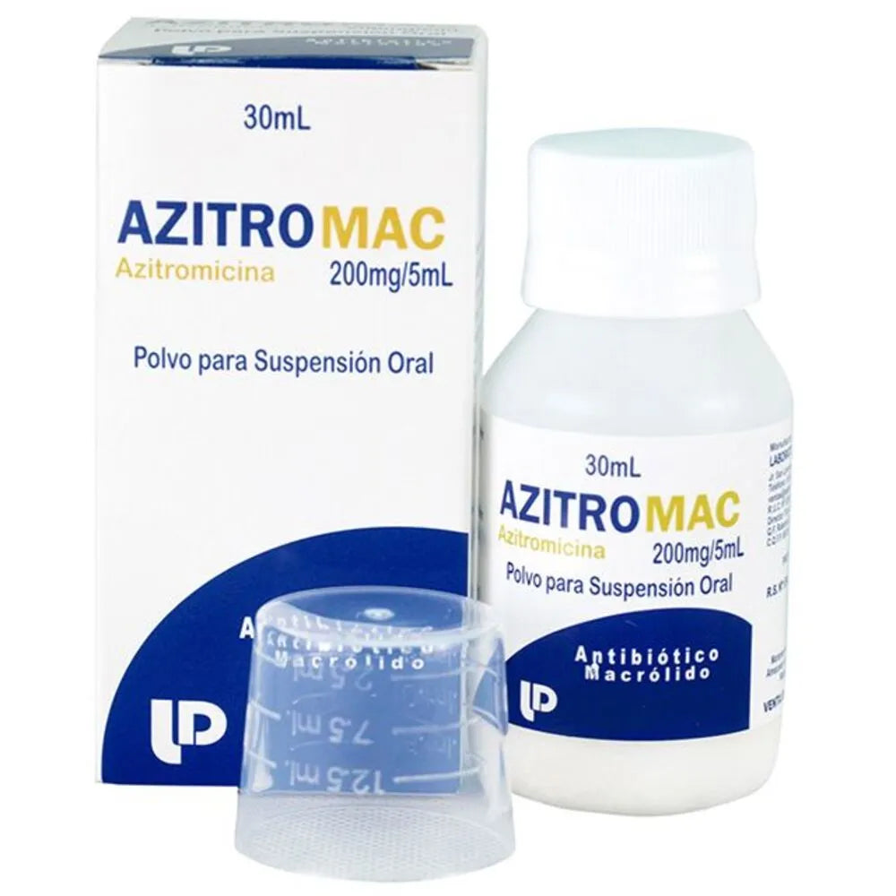 AZITROMAC 200MG SUSP X 30ML