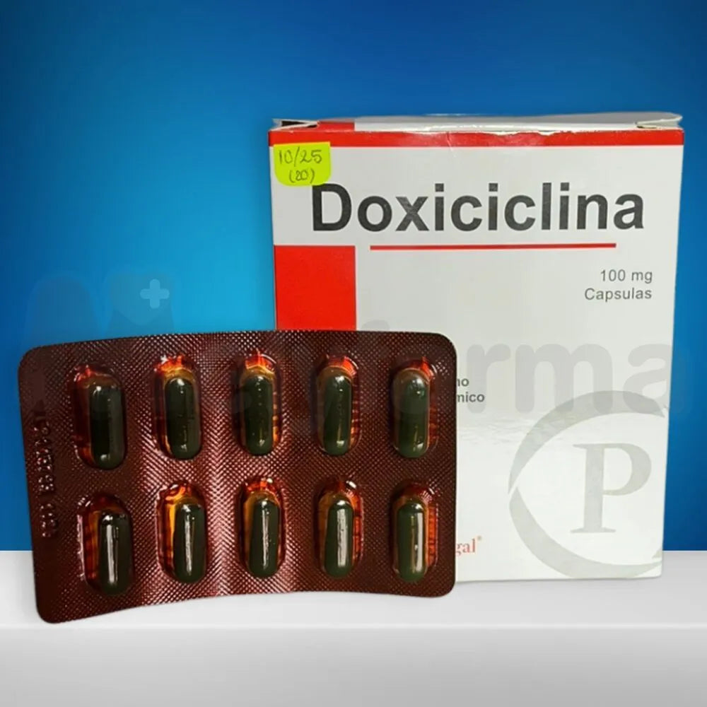 Doxiciclina 100mg Cápsulas