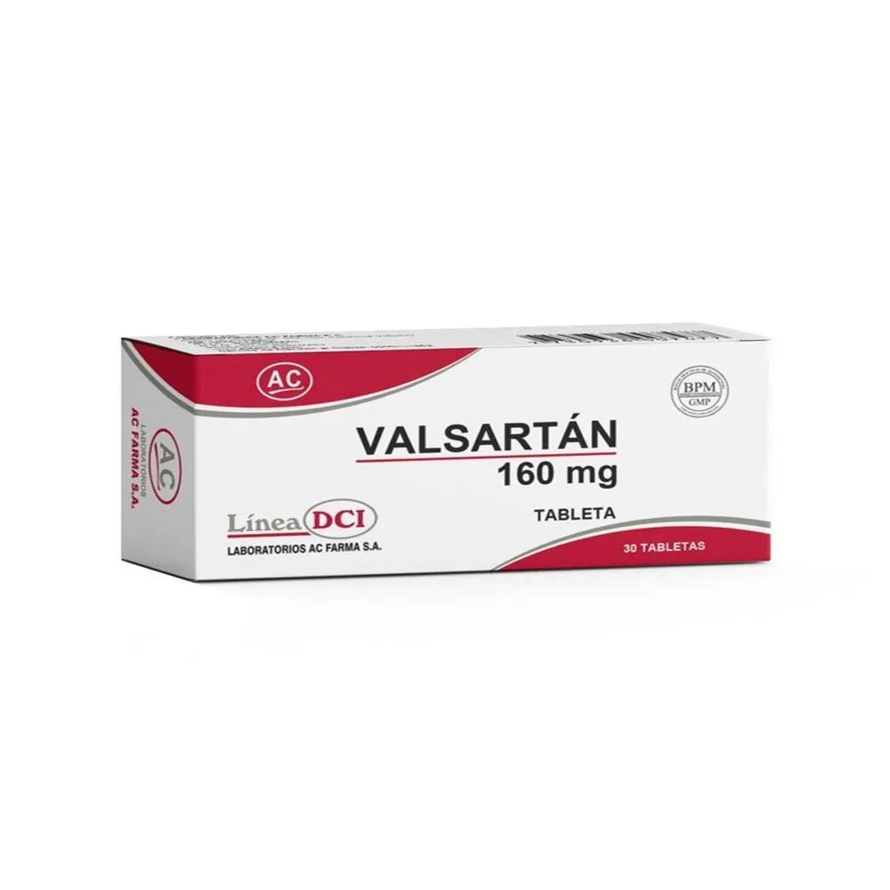 Valsartan 160 mg AC Tabletas