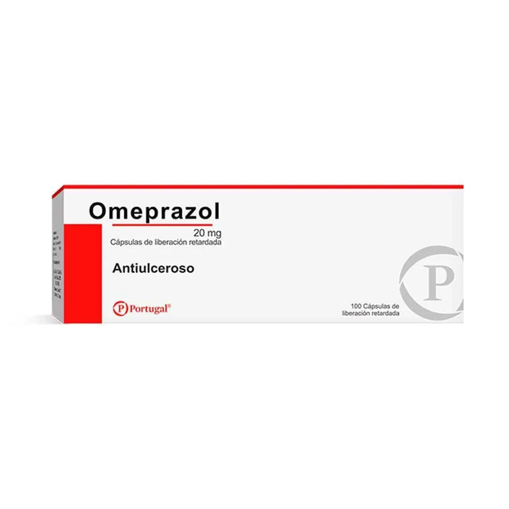 Omeprazol 20mg Cápsula de Liberación Retardada