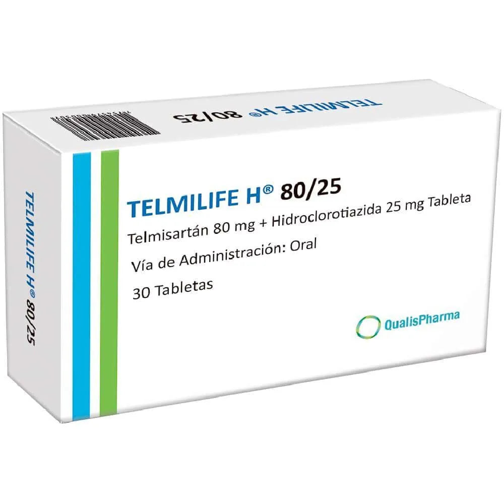 Telmilife H 80/25 80Mmg + 25mg Tableta