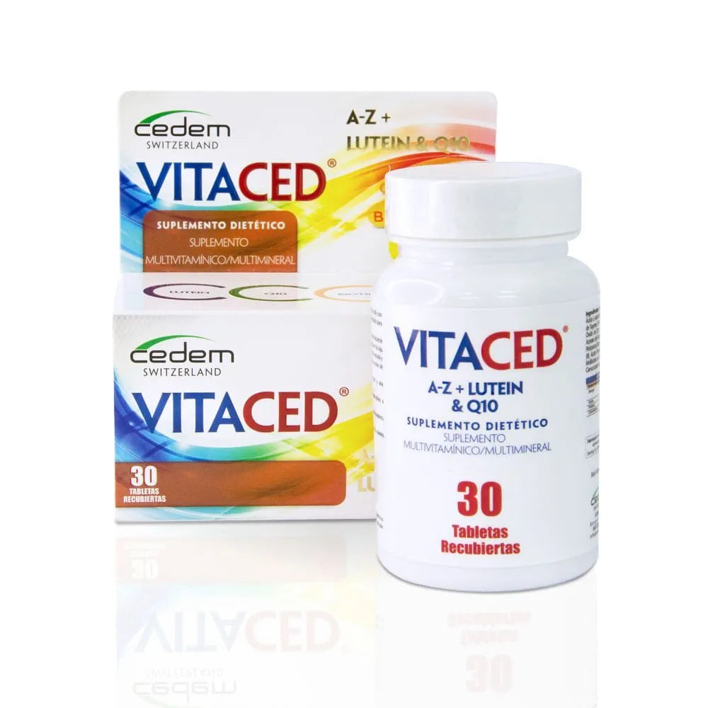 Vitaced A Z + Lutein & Q10 Tabletas
