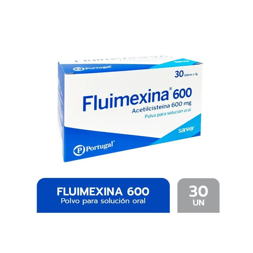 Fluimexina 600 mg