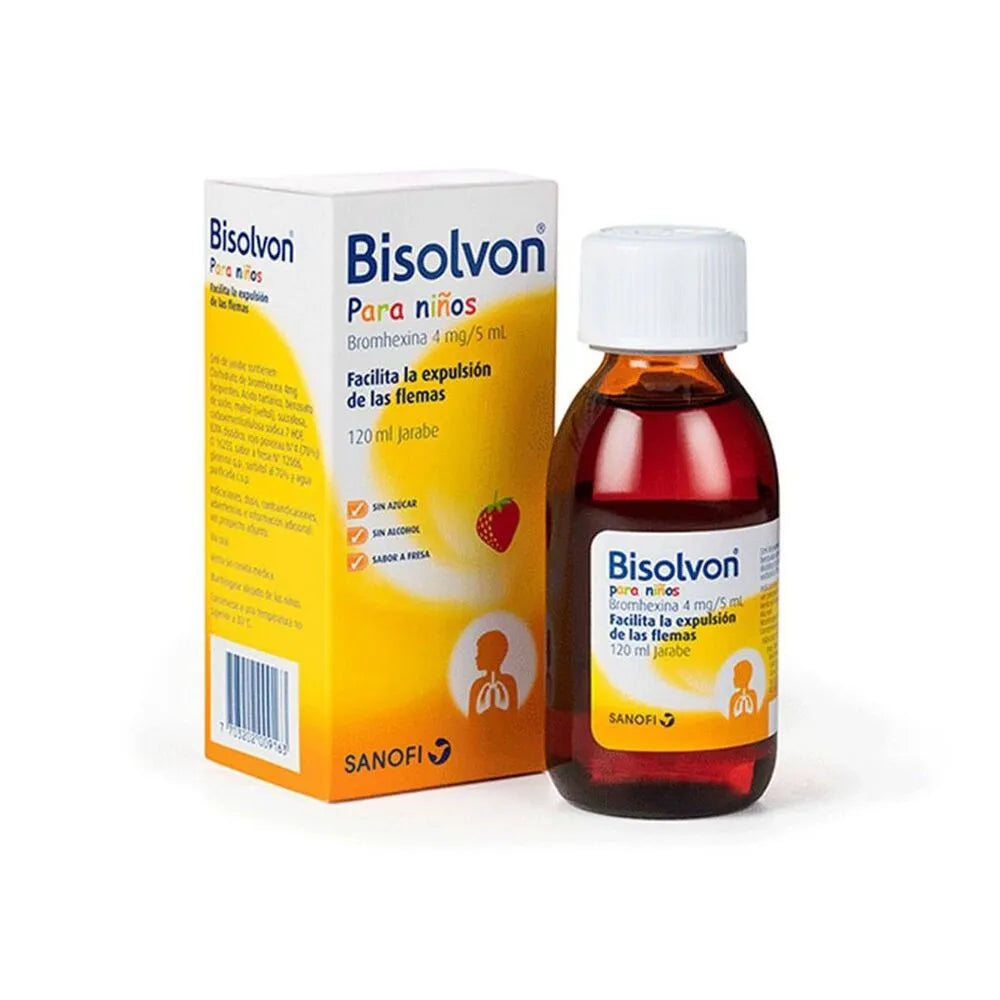 Bisolvon Niños 4mg/5ml Jarabe