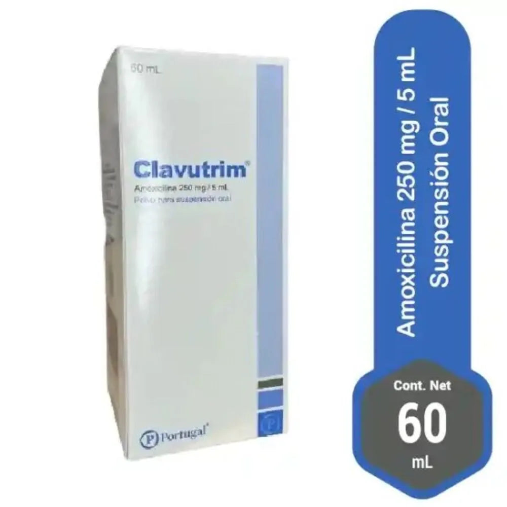 Clavutrim 250 mg/5 ml x 60 ml