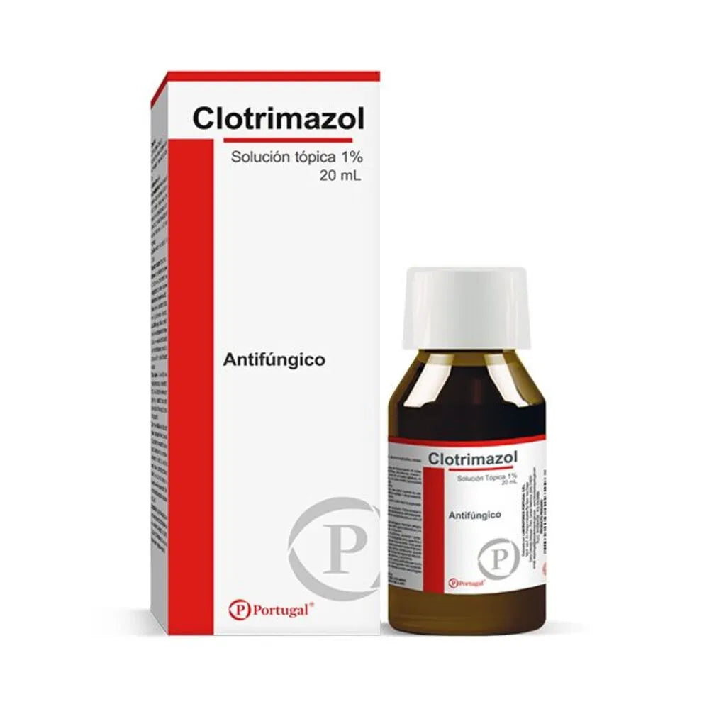 Clotrimazol Solución Al 1% x 20 ml