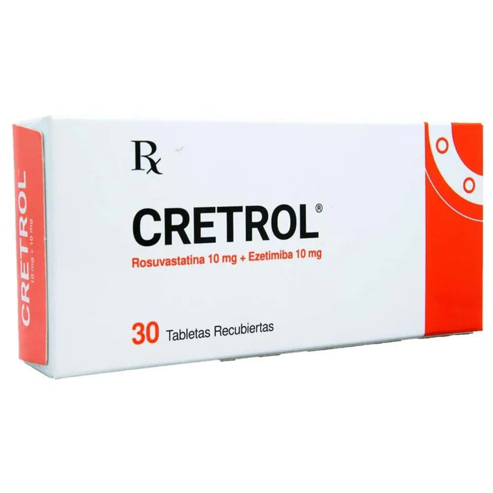 Cretrol 10-10mg Tabletas Recubiertas