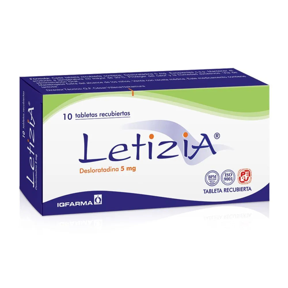 Letizia 5 mg Tabletas
