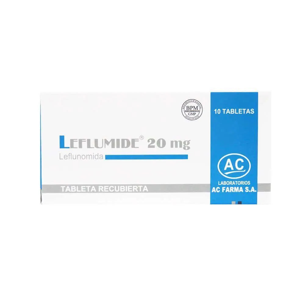 Leflumide 20 mg Tabletas Caja 10 und